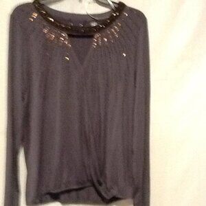 BKE Boutique gray XL top, WDrTop23